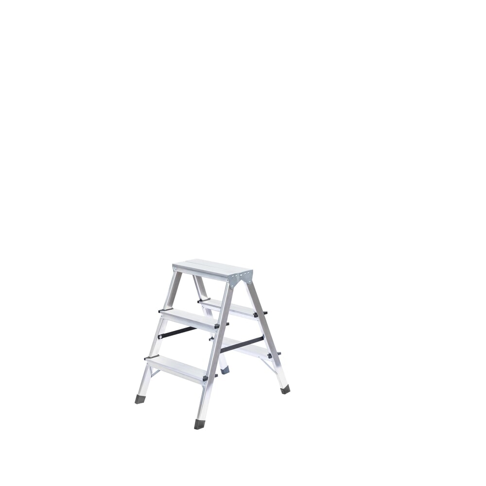 Illustration du produit: Munk Escabeau domestique accessible des deux côtés, 2x3 marches