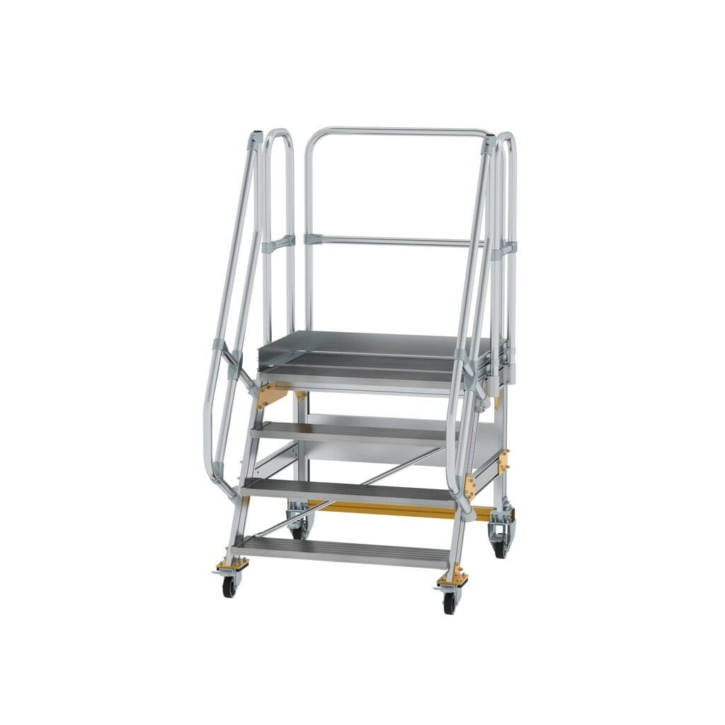 Illustration du produit: Munk Escalier mobile à plate-forme 60° Largeur de marche 1000 mm 4 marches