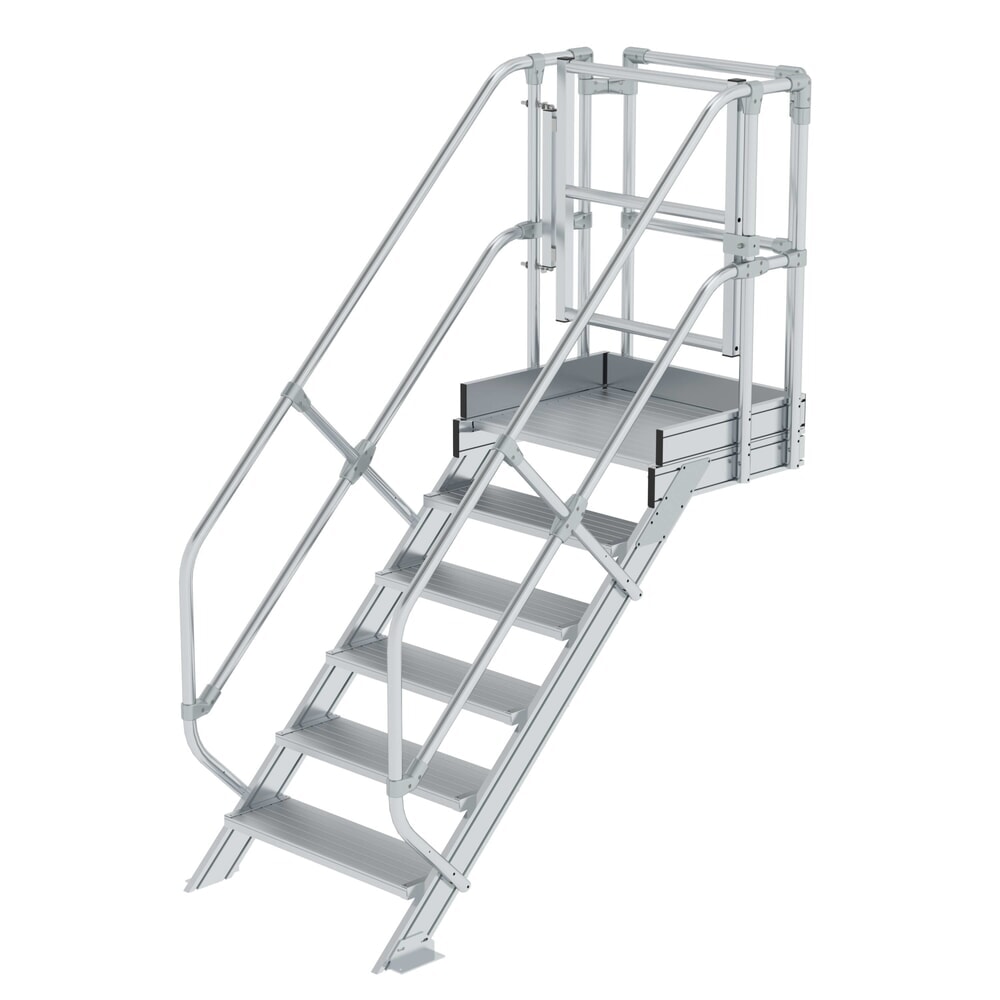 Illustration du produit: Munk Module d'escalier en aluminium strié, 6 marches