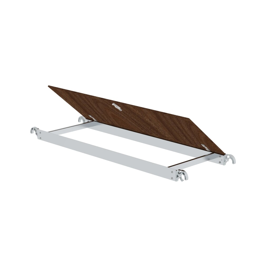 Munk Plate-forme avec trappe longitudinale pour une longueur d'échafaudage de 1,8 m Illustration du produit: Munk Plate-forme avec trappe longitudinale pour une longueur d'échafaudage de 1,8 m