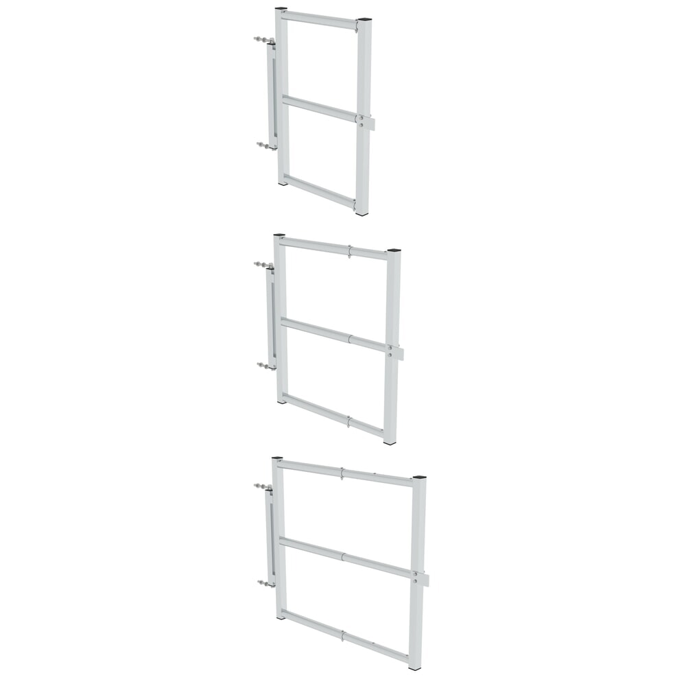 Illustration du produit: Munk Porte de sécurité télescopique pour largeur de plate-forme 600 mm / 800 mm / 1 000 mm