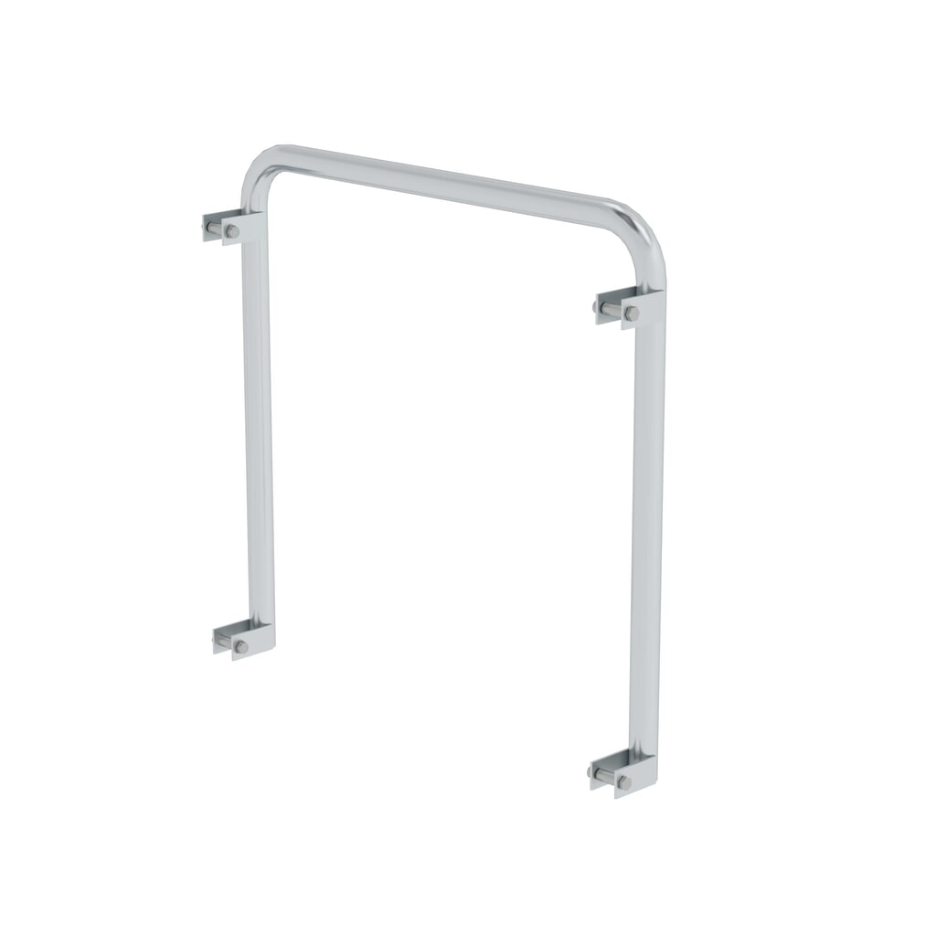 Munk Rambarde frontale pour plate-forme de travail fixe, 620x590x750 mm Illustration du produit: Munk Rambarde frontale pour plate-forme de travail fixe, 620x590x750 mm