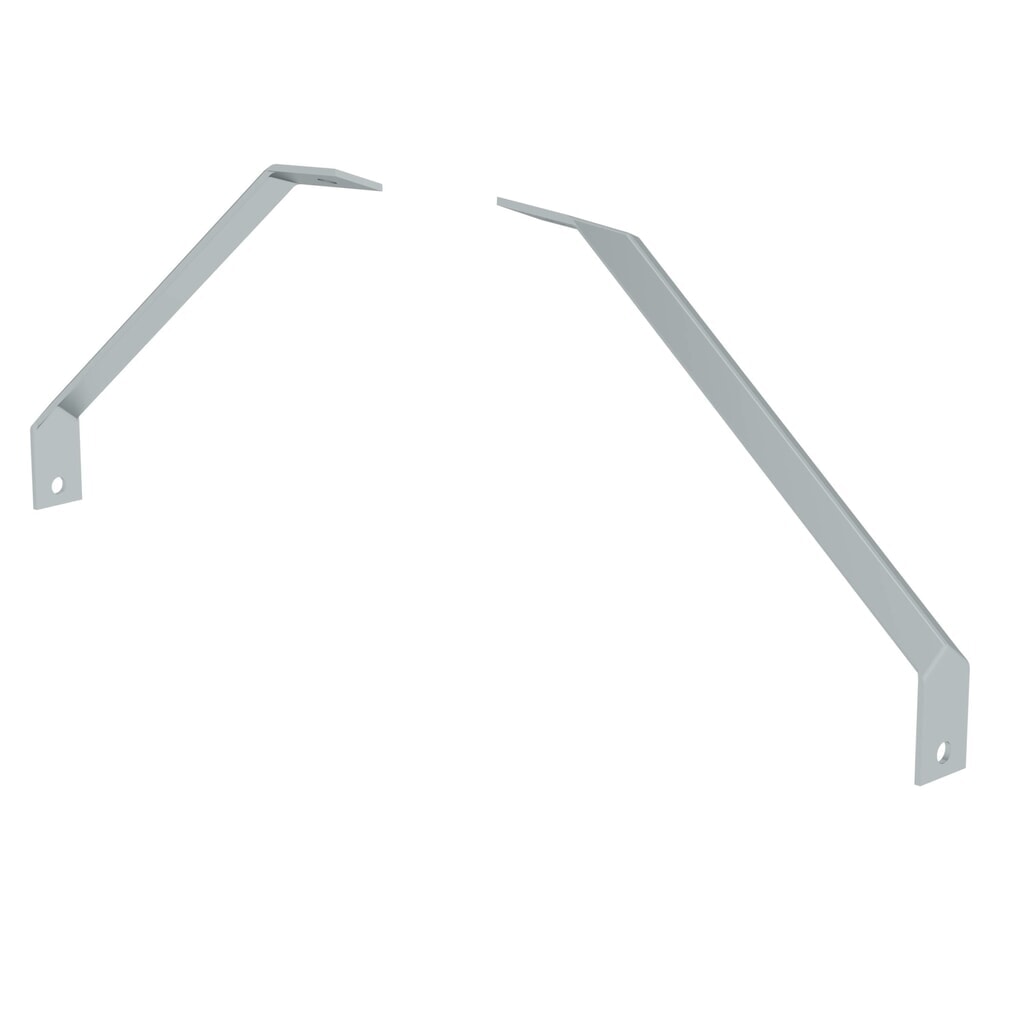 Munk Renfort d’angle pour escabeau double à marches en aluminium Illustration du produit: Munk Renfort d’angle pour escabeau double à marches en aluminium