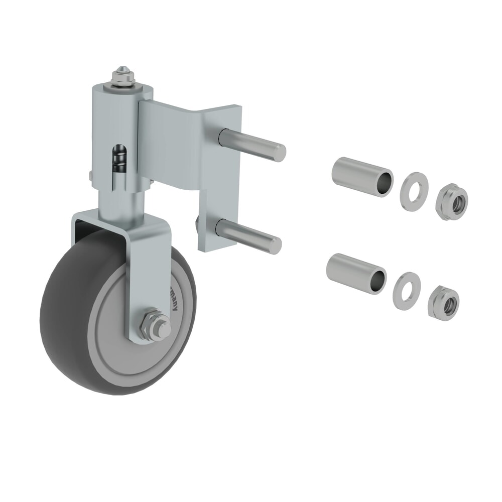 Illustration du produit: Munk Roulette à ressort pour échelle, gauche Ø 80 mm