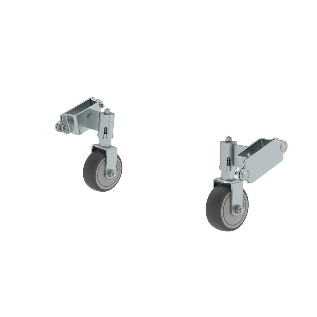 Illustration du produit: Munk Roulettes vissables pour montant 58 mm