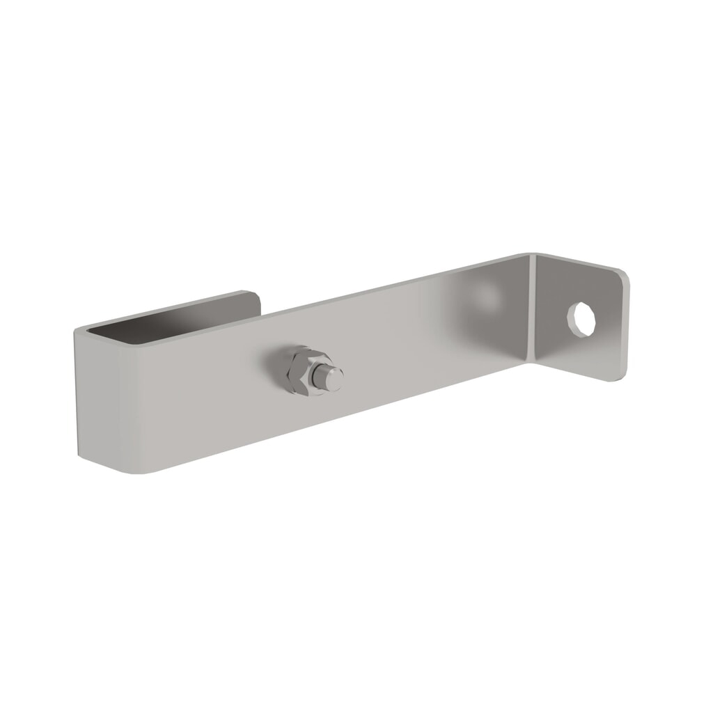 Munk Support mural en acier inoxydable pour PRV, fixe Illustration du produit: Munk Support mural en acier inoxydable pour PRV, fixe