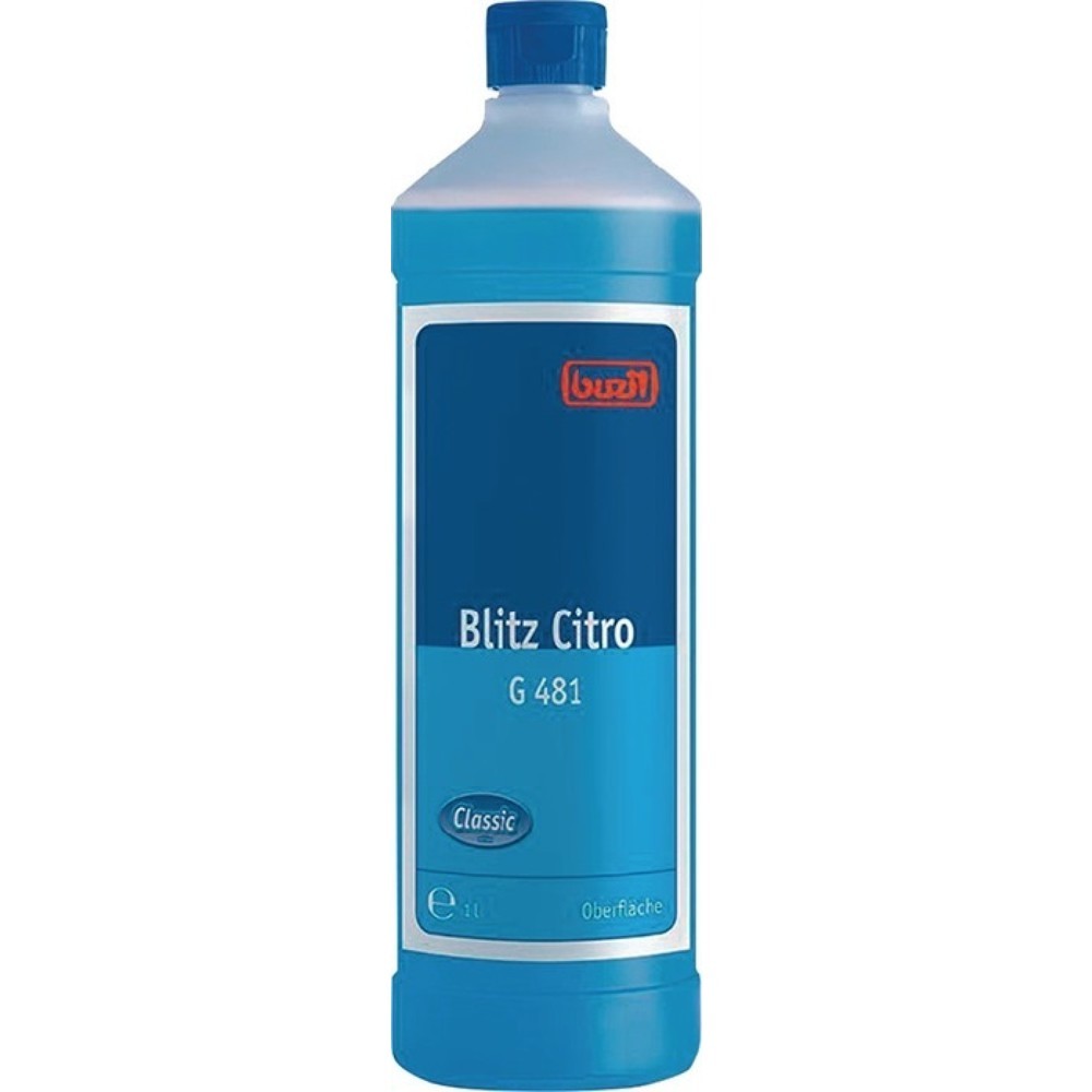 Illustration du produit: Nettoyant pour alcool BUZIL Blitz Citro G 481 Bouteille 1L