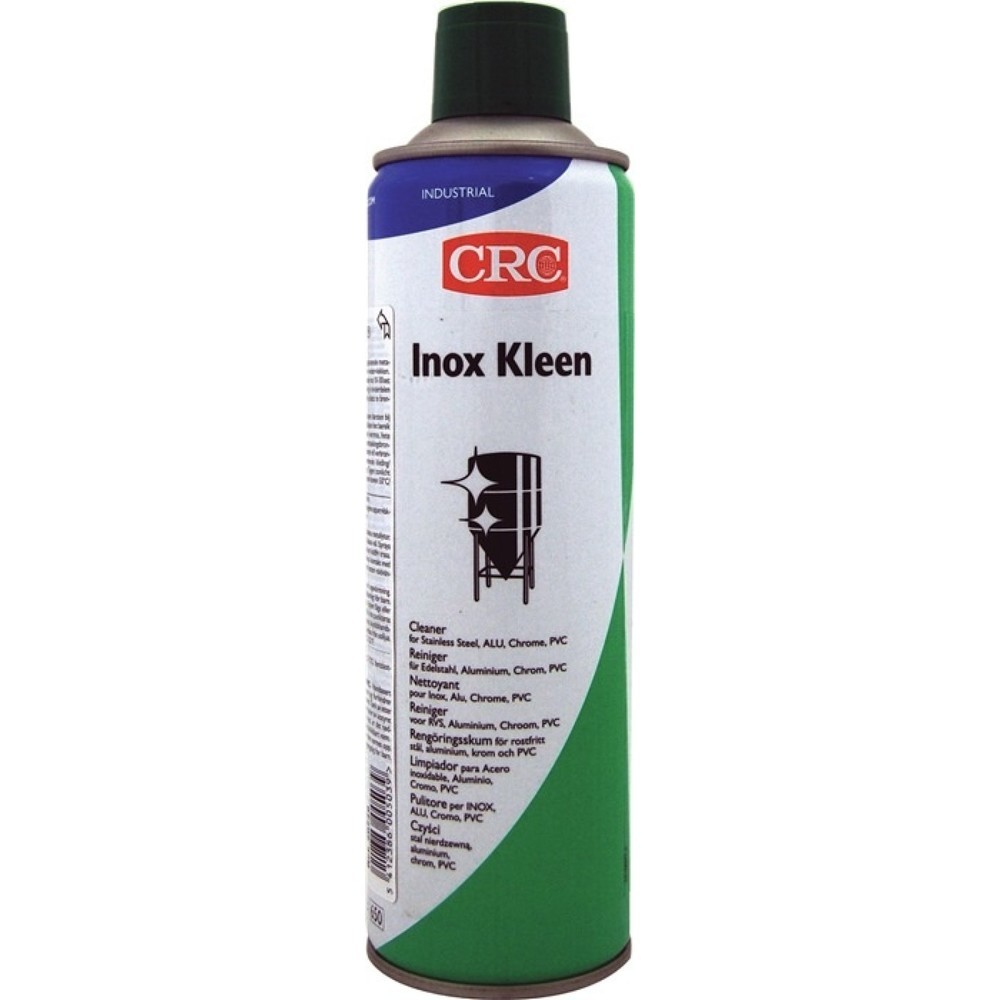 Illustration du produit: Nettoyant pour acier spécial INOX KLEEN 500 ml bombe aérosol CRC