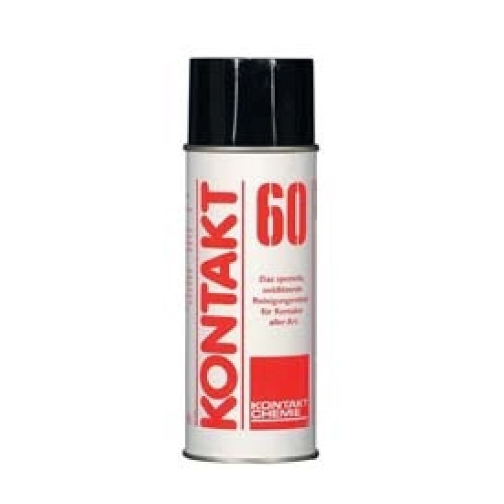 Nettoyant de contact CONTACT CHEMIE CONTACT 60 pulvérisateur 400 ml N° de l'image du produit 2 : Nettoyant de contact CONTACT CHEMIE CONTACT 60 pulvérisateur 400 ml