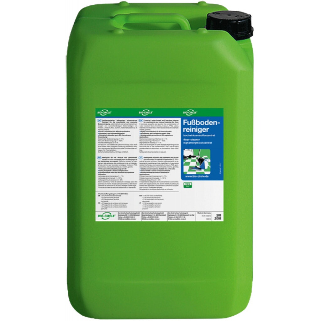 Nettoyant pour sol BIO-CIRCLE, bidon de 20 litres Illustration du produit: Nettoyant pour sol BIO-CIRCLE, bidon de 20 litres