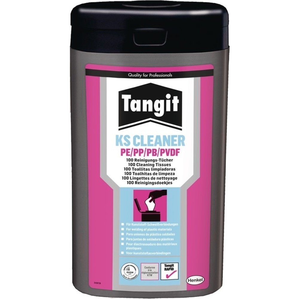 Illustration du produit: Nettoyant spécial PE/PP/PB/PVDF 100 serviettes boîte TANGIT