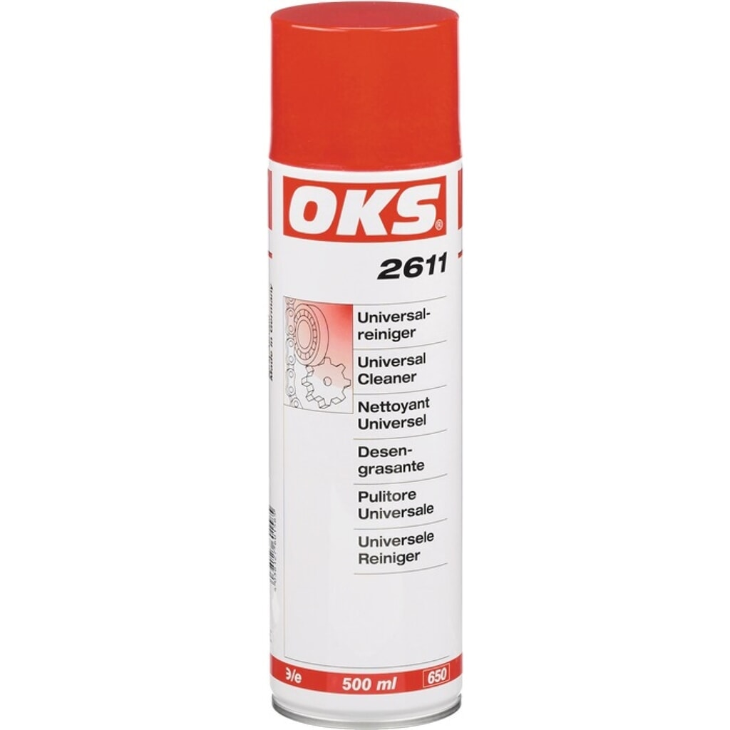 Nettoyant universel 2611 500 ml bombe aérosol OKS Illustration du produit: Nettoyant universel 2611 500 ml bombe aérosol OKS