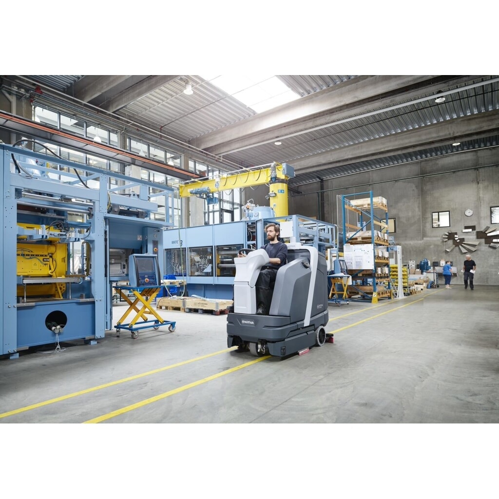 N° de l'image du produit 7 : Autolaveuse autoportée SC6000 910C Nilfisk®, largeur de travail 914 mm
