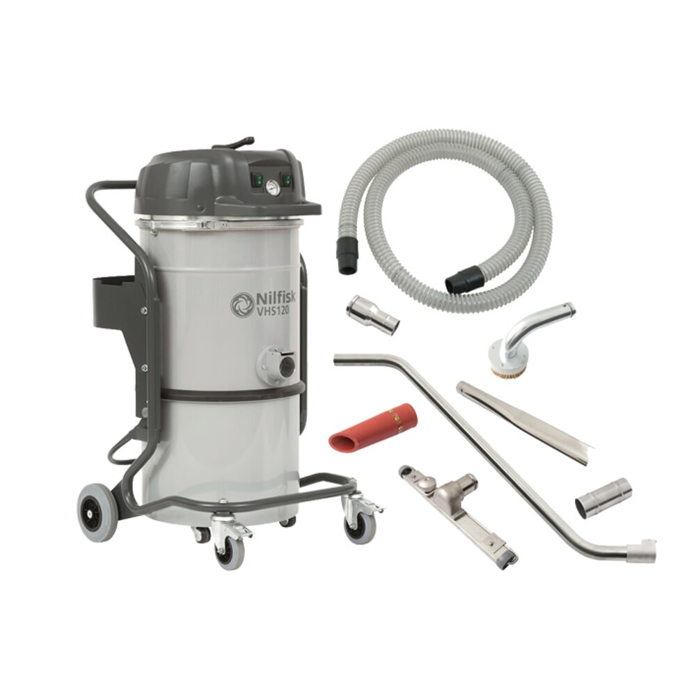 Illustration du produit: aspirateur à poussière Nilfisk® VHS120CB avec kit accessoires industriels