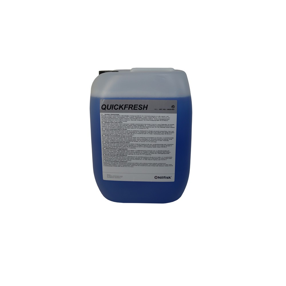 Illustration du produit: Nilfisk® Nettoyant pour sol Quick Fresh SV1, sol dur, 4 x 2,5 litres