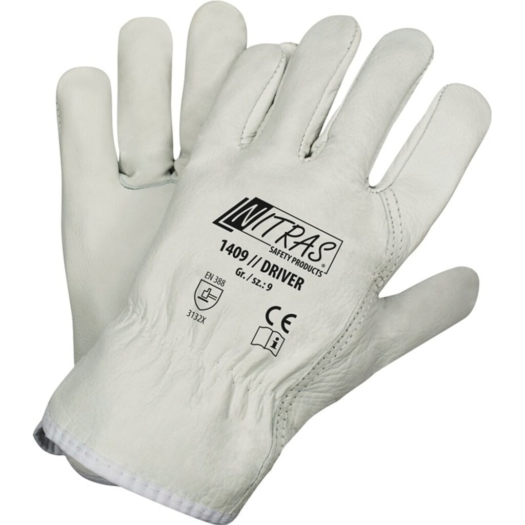 Illustration du produit: NITRAS Handschuhe Driver Gr.9 grau