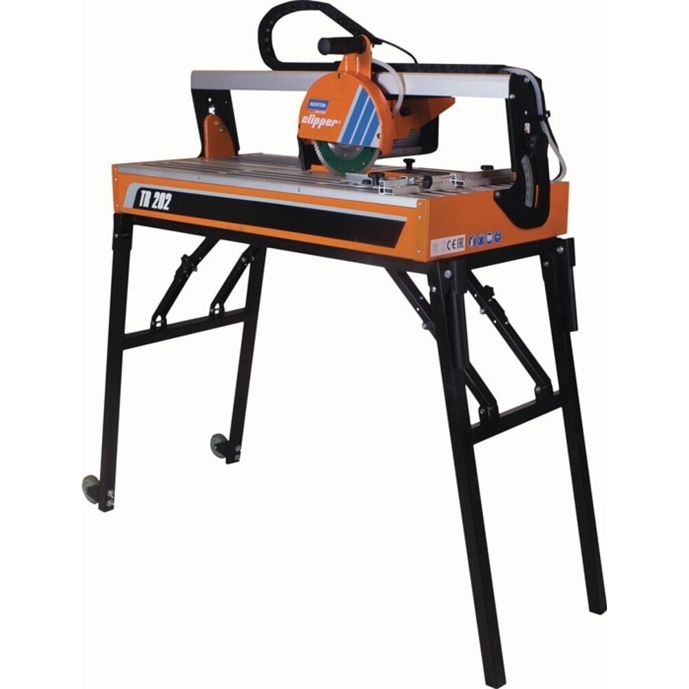 Illustration du produit: NORTON CLIPPER Fliesenschneidmaschine TR 202, Tisch-L810xB470mm, 15 mm, max. 200 mm 900 W