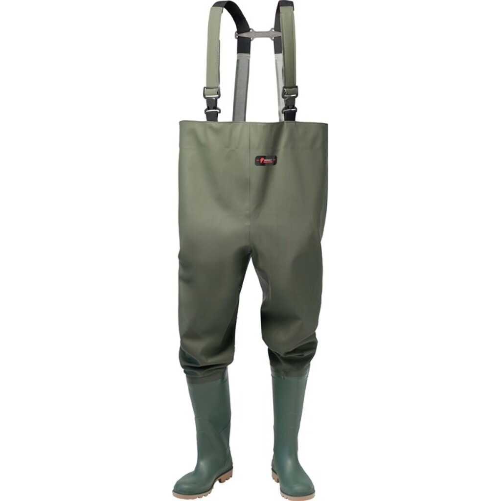 Illustration du produit: NORWAY Wathose Gr.44 olivgrün PVC auf