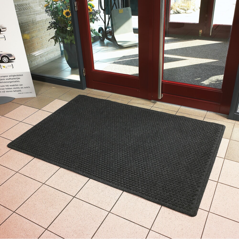 N° de l'image du produit 4 : Paillasson NoTrax Aqua Trap®, l x L 600 x 900 mm, anthracite