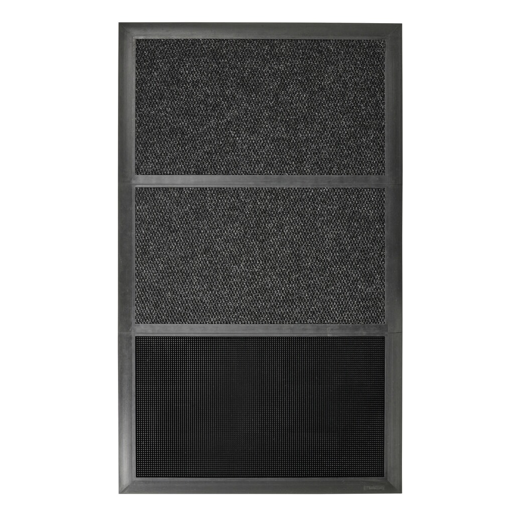 Paillasson NoTrax Sani-Master™, désinfectant, l × L 914 × 1 525 mm, anthracite/noir N° de l'image du produit 3 : Paillasson NoTrax Sani-Master™, désinfectant, l × L 914 × 1 525 mm, anthracite/noir
