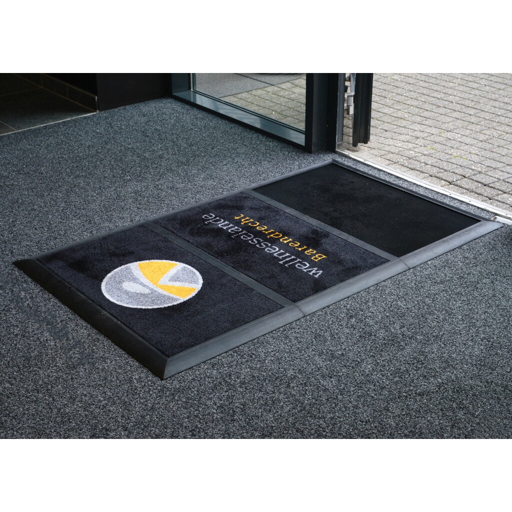 Paillasson NoTrax Sani-Master™, désinfectant, l × L 914 × 1 525 mm, anthracite/noir N° de l'image du produit 6 : Paillasson NoTrax Sani-Master™, désinfectant, l × L 914 × 1 525 mm, anthracite/noir