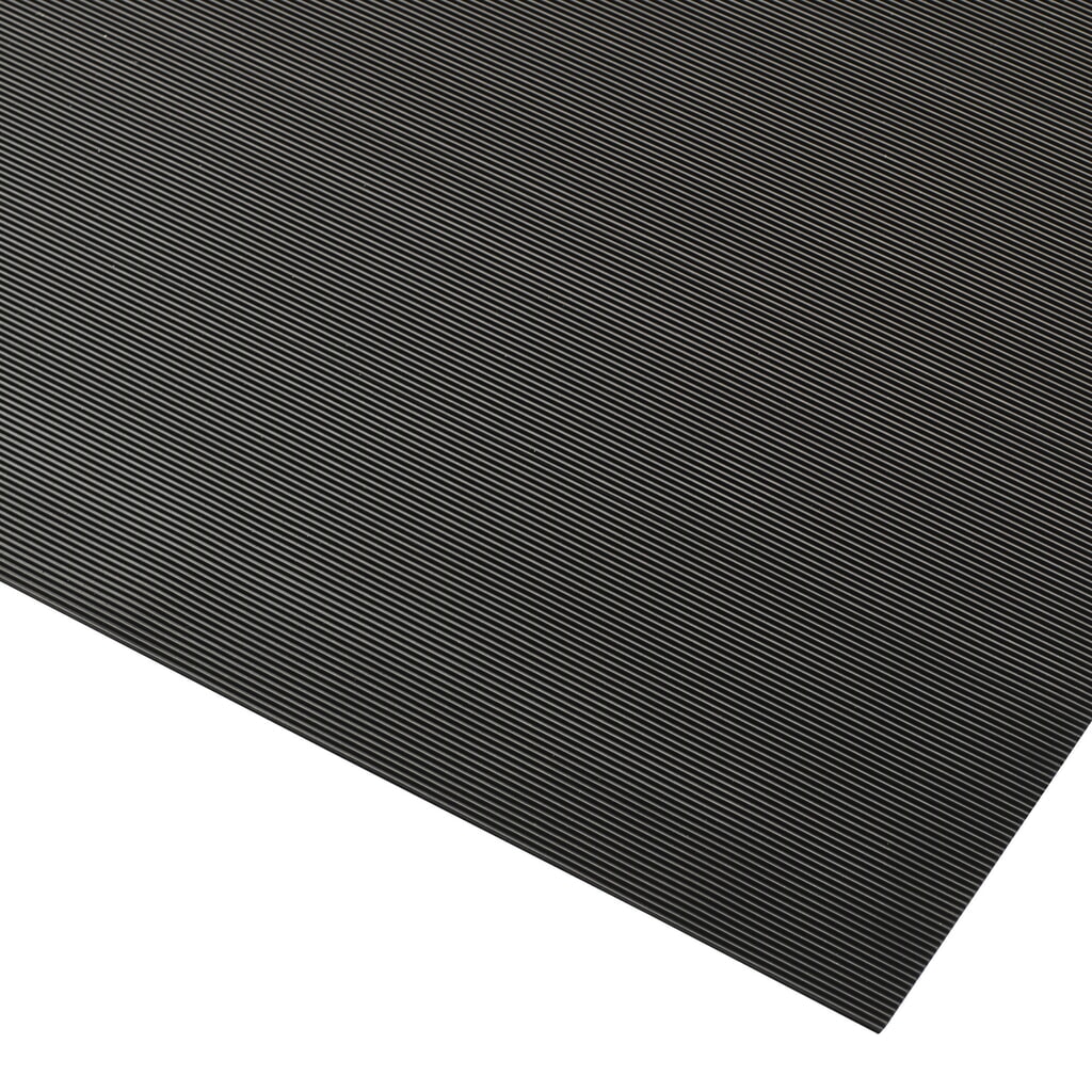 N° de l'image du produit 3 : Revêtement en caoutchouc NoTrax Rib ‘n’ Roll™ TPE-ESD, finement rainuré, l x L 1 200 x 1 500 mm, noir