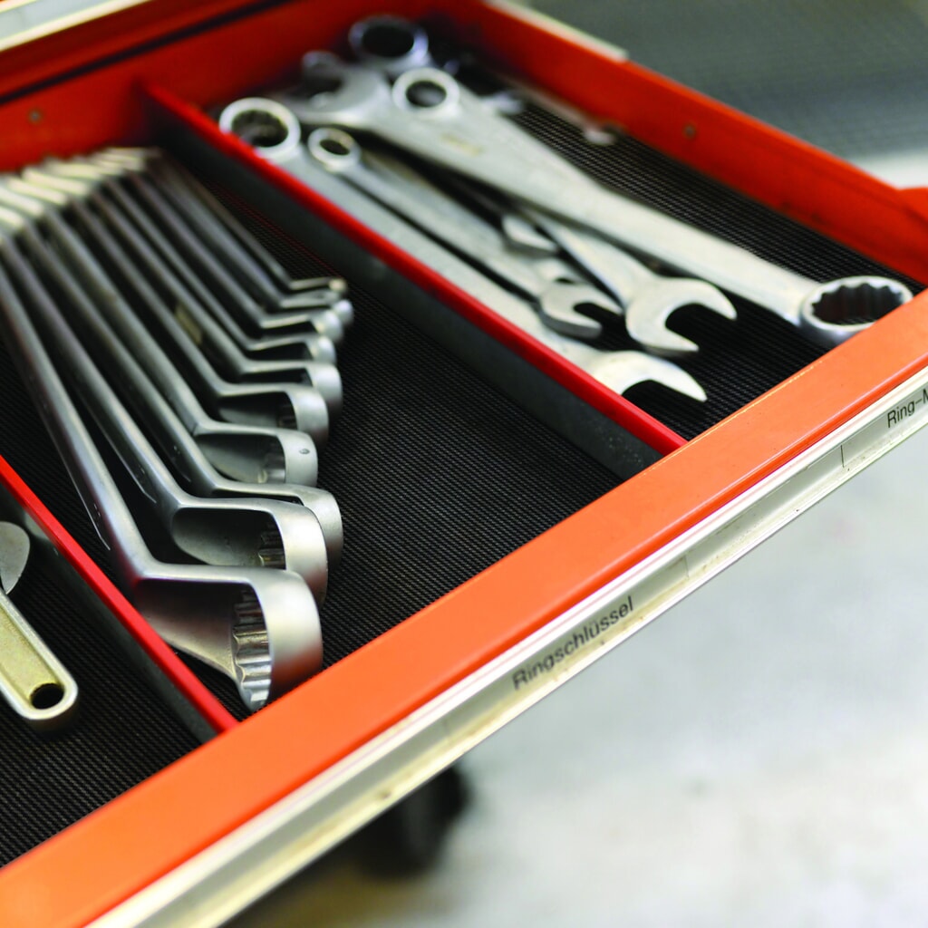 N° de l'image du produit 4 : Revêtement en caoutchouc NoTrax Rib ‘n’ Roll P3™, finement rainuré, l x L m x 1 000 mm, noir
