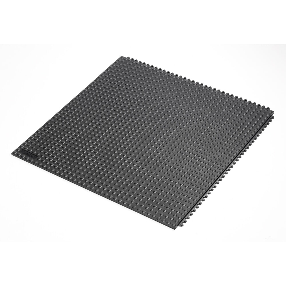 N° de l'image du produit 1 : Tapis anti-fatigue SkywalkerHD™ Nitrile, l × L 910 × 910 mm, noir
