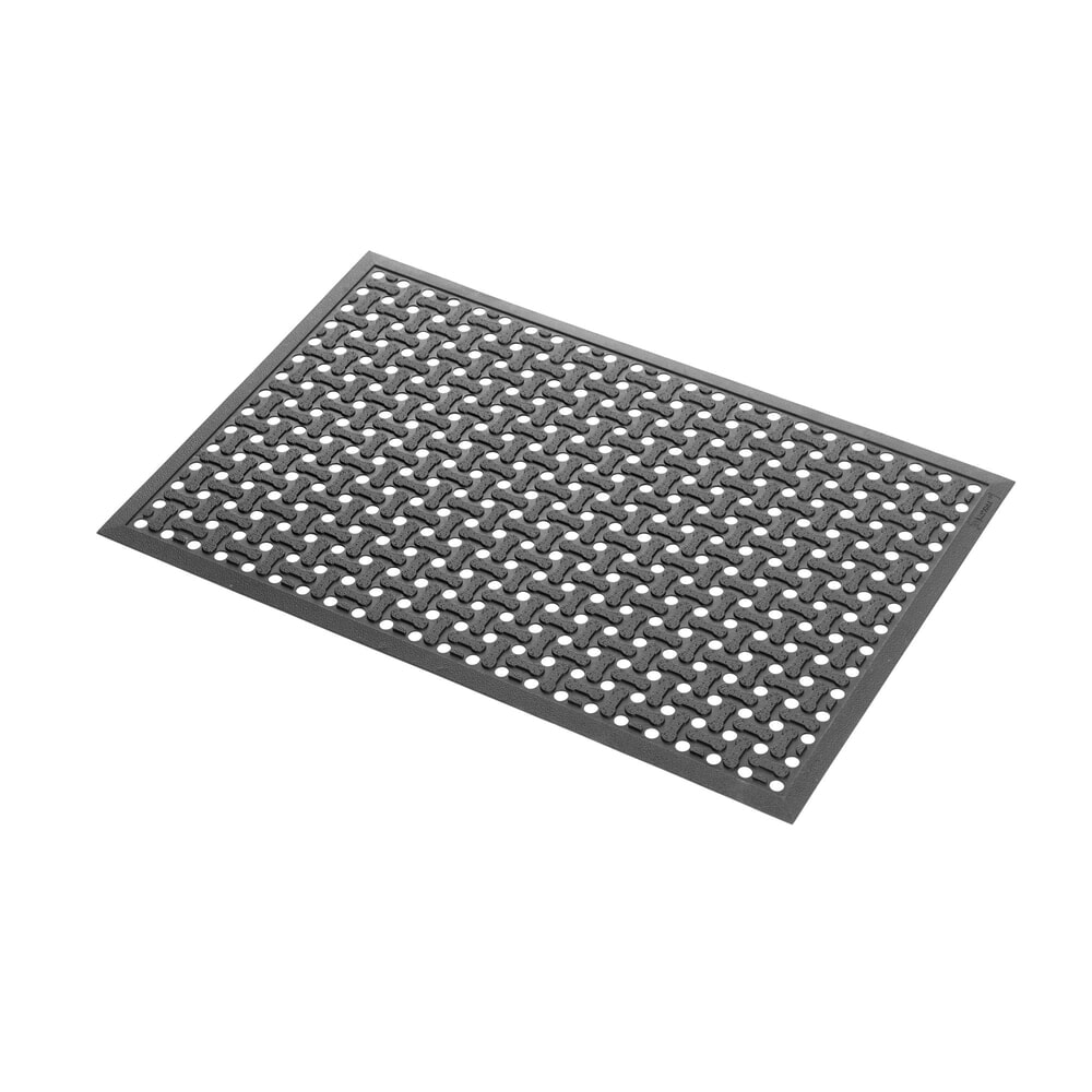 N° de l'image du produit 3 : Tapis anti-fatigue NoTrax Superflow® XT Nitrile, l × L 600 × 900 mm, noir