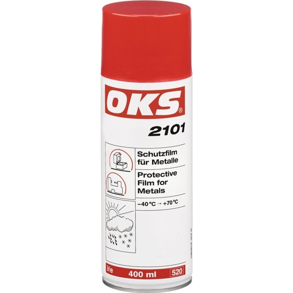 Illustration du produit: OKS Film de protection pour métaux OKS 2101, 400 ml, couleur claire, bombe aérosol