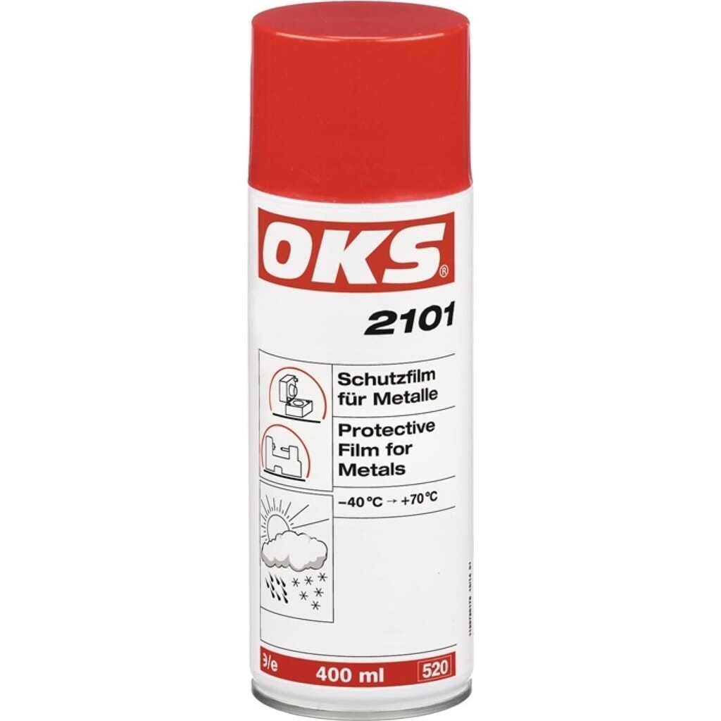 Illustration du produit: OKS Film de protection pour métaux OKS 2101, 400 ml, couleur claire, bombe aérosol