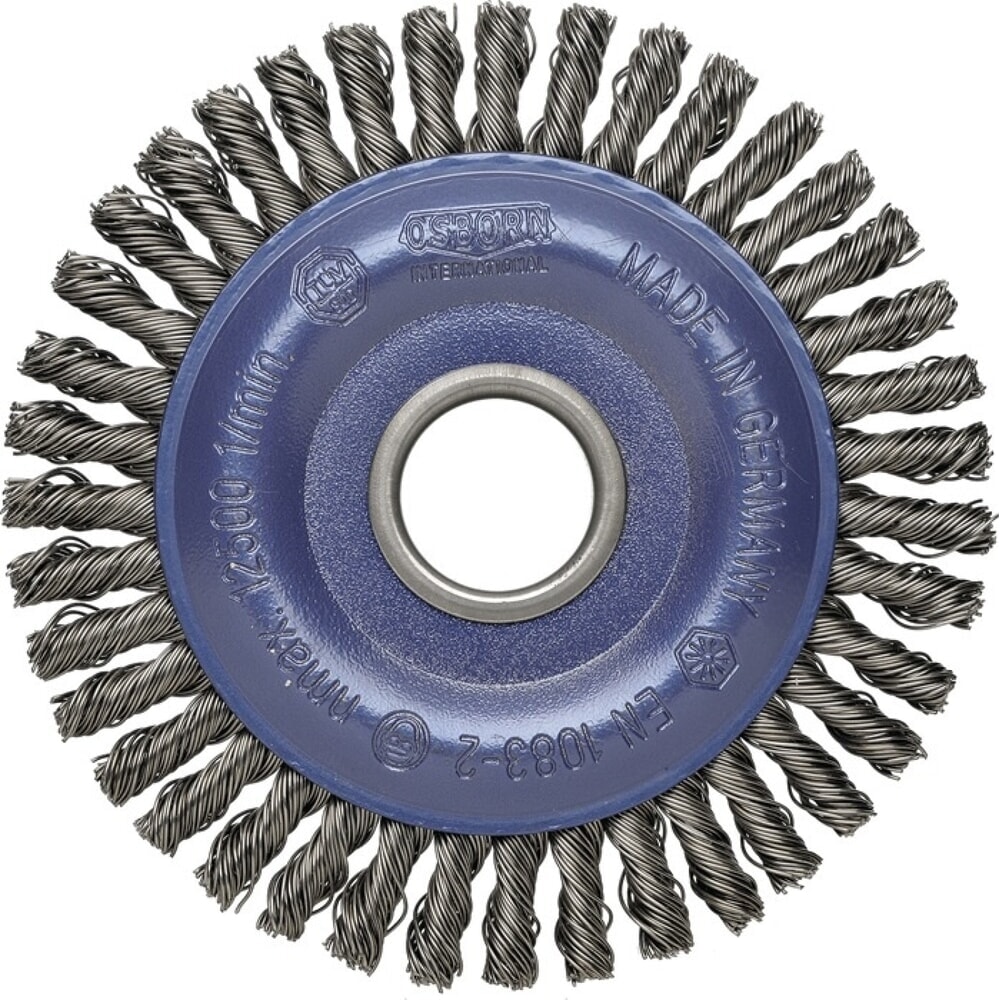 Illustration du produit: OSBORN Rundbürste, Stahl 6 mm, Ø 125 mm Drahtstärke 0,35 mm, 12500 min-¹