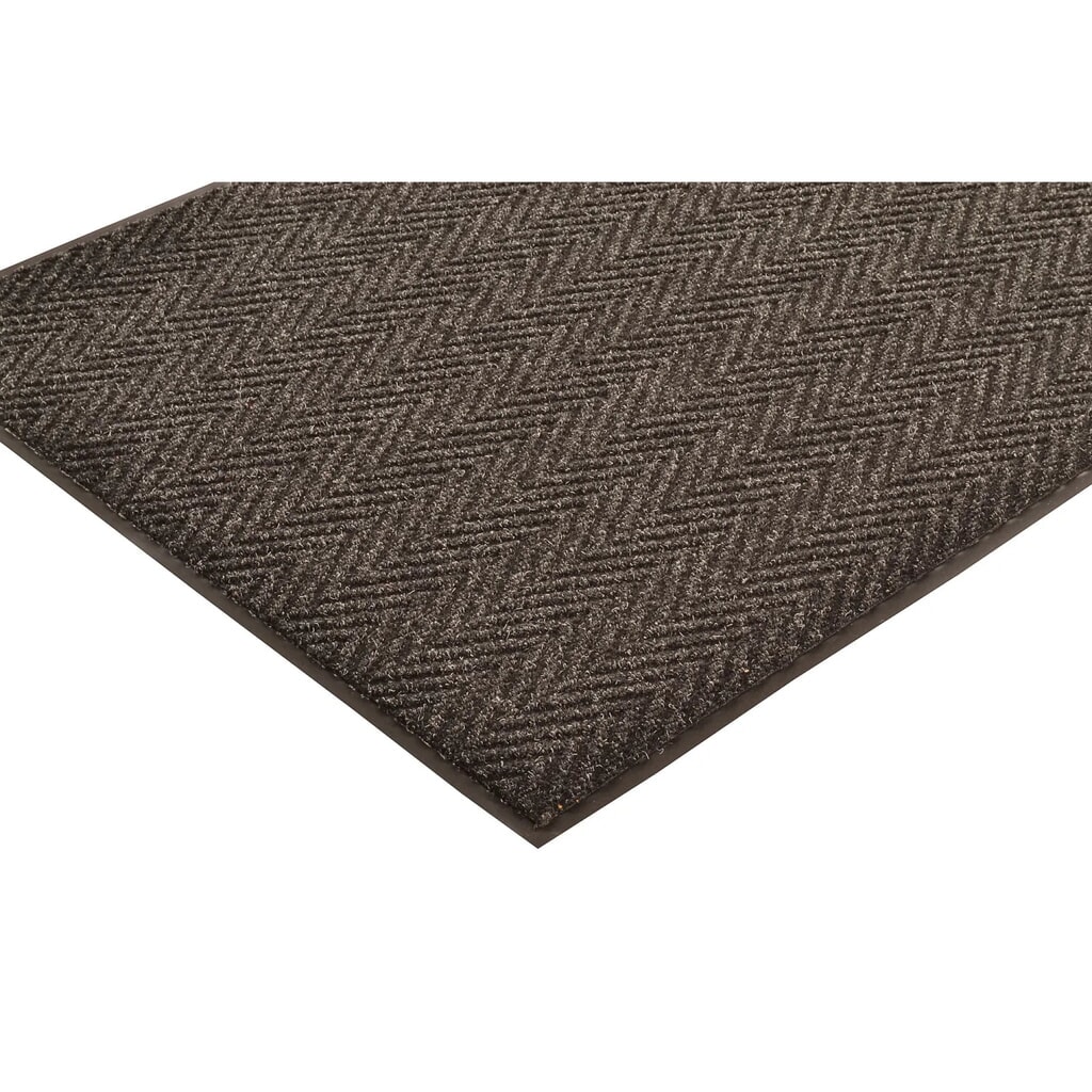 Illustration du produit: Paillasson, motif en arête de poisson, PP, LxP 600 x 900 mm, anthracite