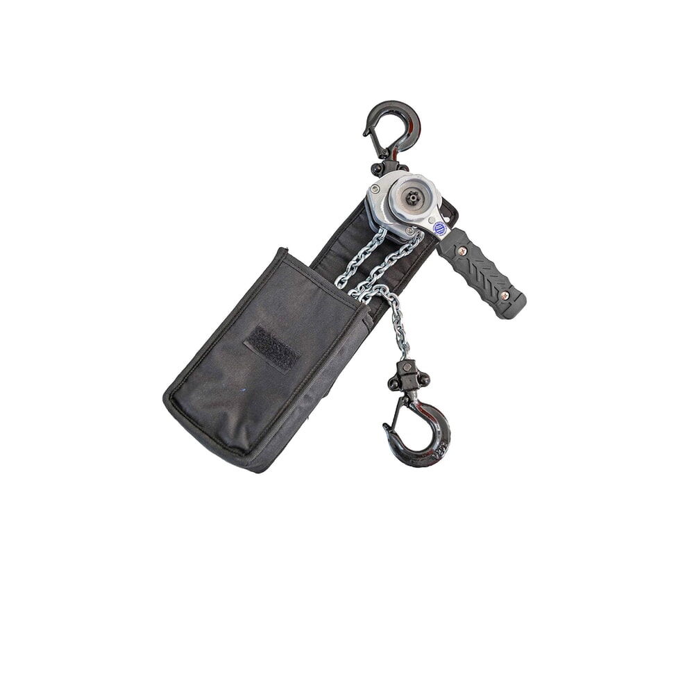 N° de l'image du produit 1 : Palan à levier à cliquet Dolezych Black Series compact, capacité de charge 250 kg, longueur 1,50 m