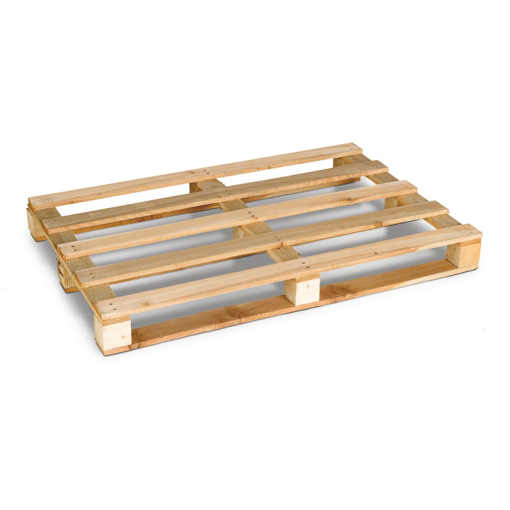 Illustration du produit: Palette non réutilisable, peut être prise par les 4 côtés, L x l x H 800 x 600 x 134 mm