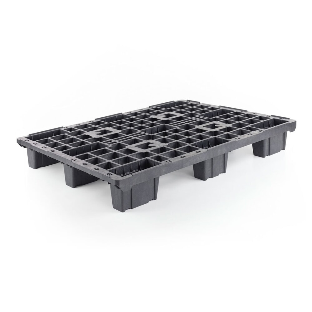 Illustration du produit: Palette légère en plastique, 1 200x800x155 mm