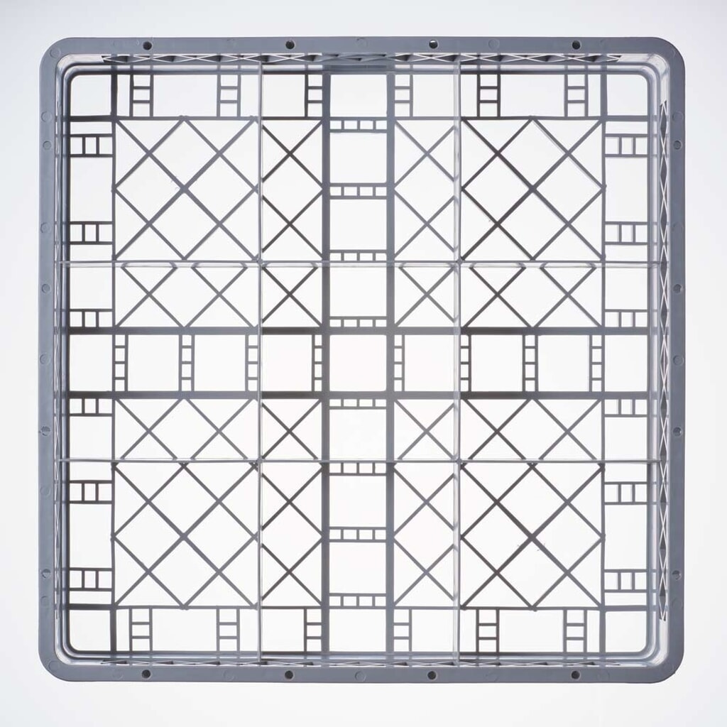 Panier de lavage Stalgast pour verres et tasses 16 compartiments 500 x 500 mm N° de l'image du produit 2 : Panier de lavage Stalgast pour verres et tasses 16 compartiments 500 x 500 mm