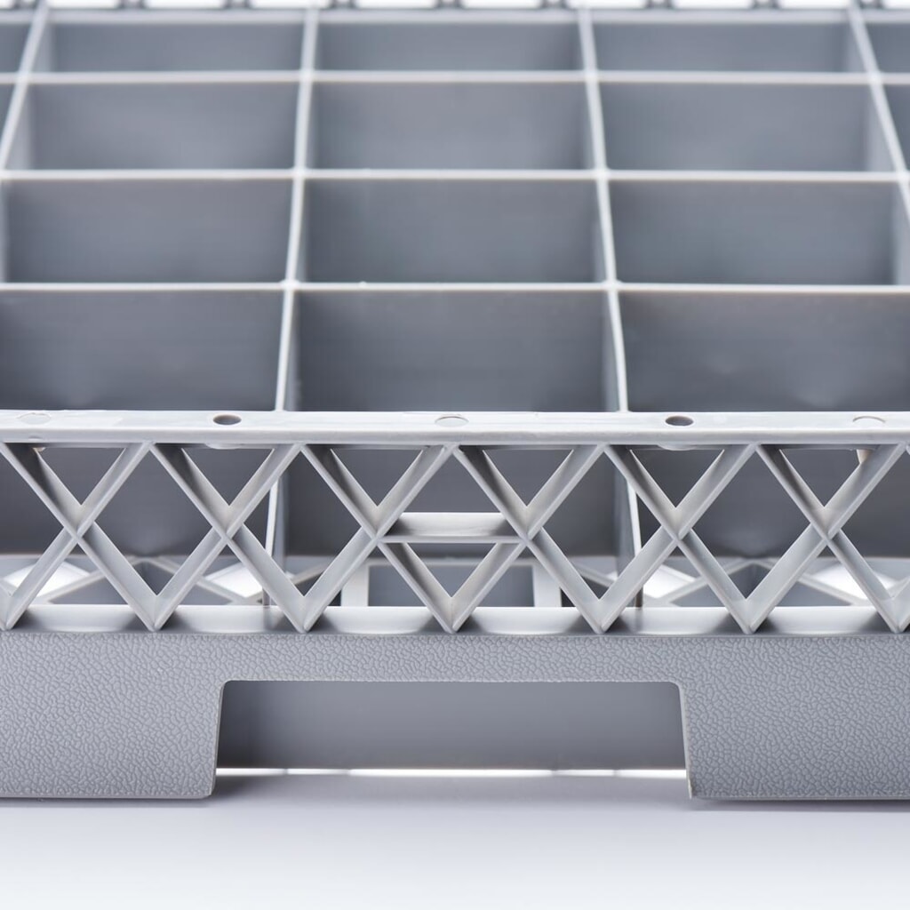 N° de l'image du produit 5 : Panier de lavage Stalgast pour verres et tasses 25 compartiments 500 x 500 mm