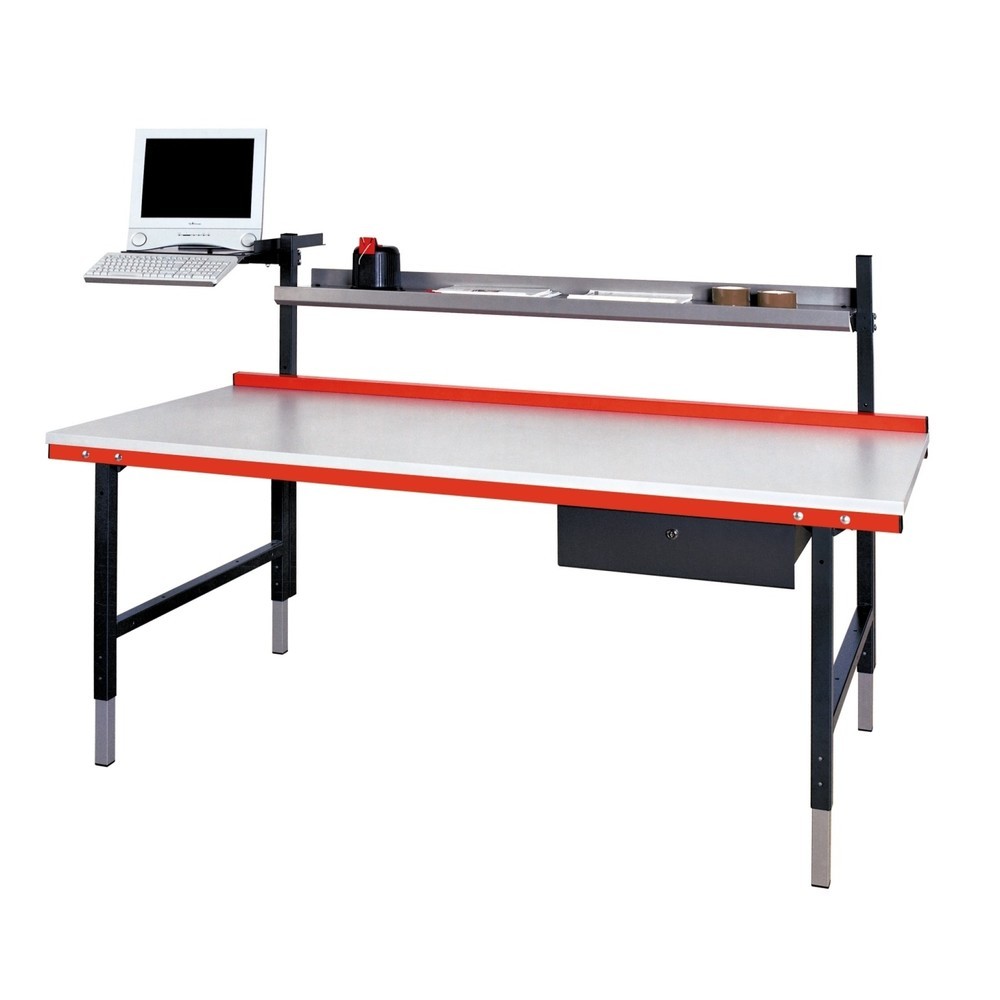 N° de l'image du produit 3 : Tablette arrière pour système de table d’emballage Rocholz, H x l x P 40 x 2 000 x 40 mm