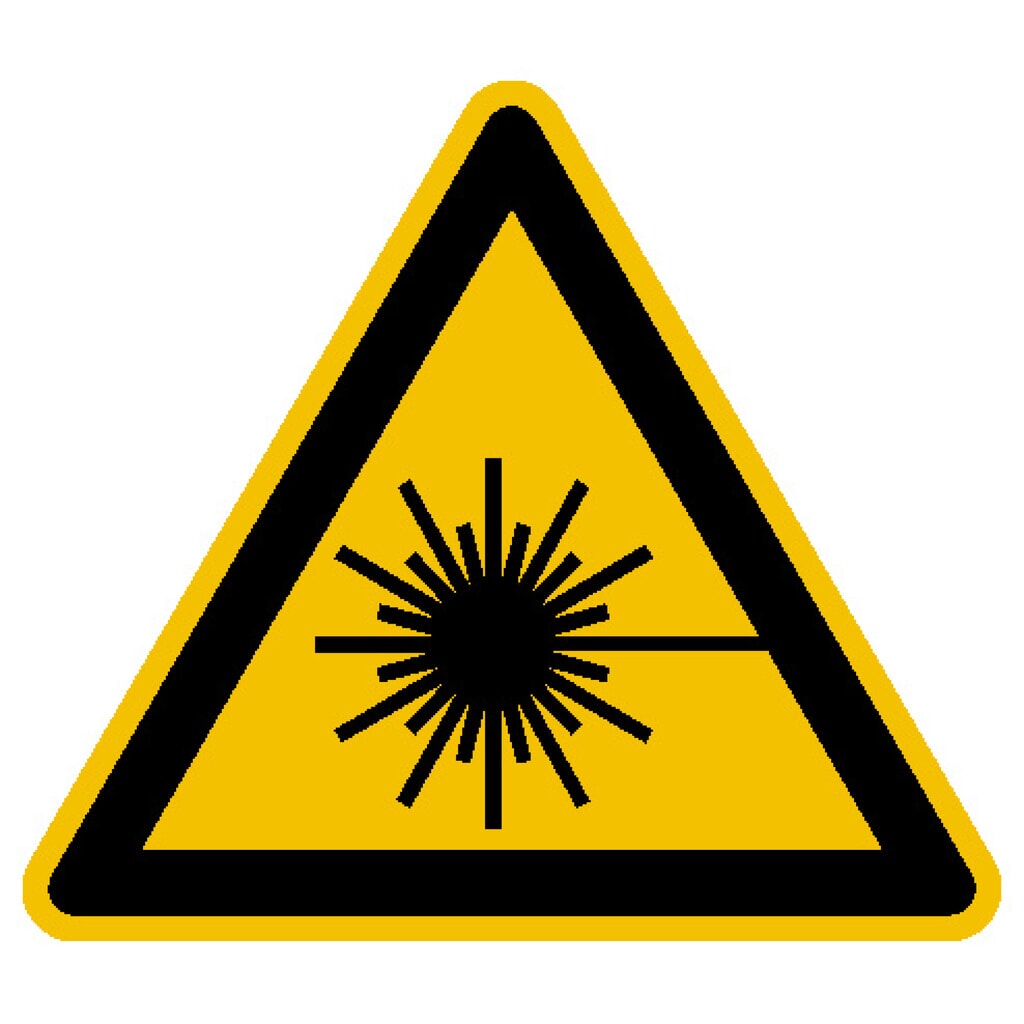 SafetyMarking® Avertissement de rayon laser, longueur de côté 200 mm, film Illustration du produit: SafetyMarking® Avertissement de rayon laser, longueur de côté 200 mm, film
