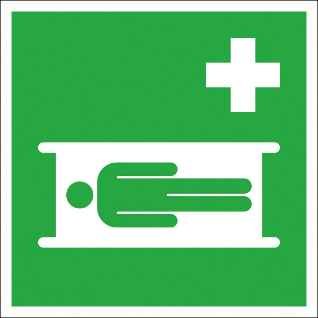 SafetyMarking® Civière, Hxl 150 x 150 mm, film HI Illustration du produit: SafetyMarking® Civière, Hxl 150 x 150 mm, film HI