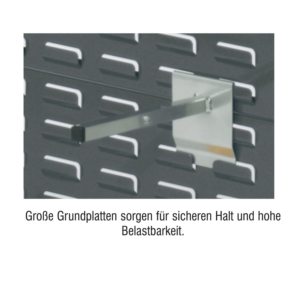 RasterPlan Panneaux à fentes, format horizontal, Hxl 450 x 500 mm, gris clair N° de l'image du produit 10 : RasterPlan Panneaux à fentes, format horizontal, Hxl 450 x 500 mm, gris clair