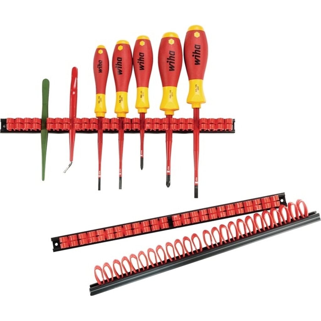 PARAT Werkzeughalter, 3-teilig, B330xH20mm Illustration du produit: PARAT Werkzeughalter, 3-teilig, B330xH20mm