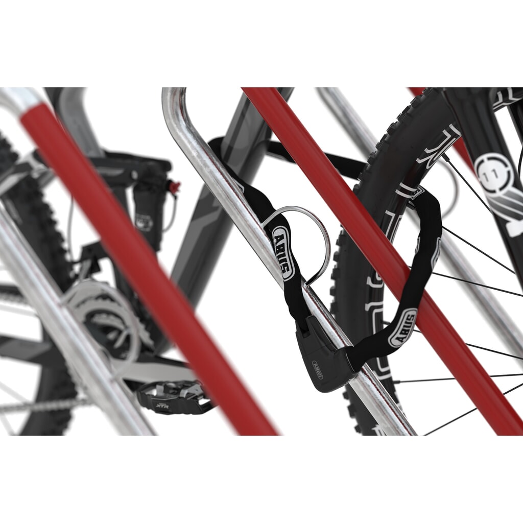 N° de l'image du produit 5 : wsm® Parc à vélo, stationnement d’1 côté, 2 emplacements, écart entre les roues 350 mm