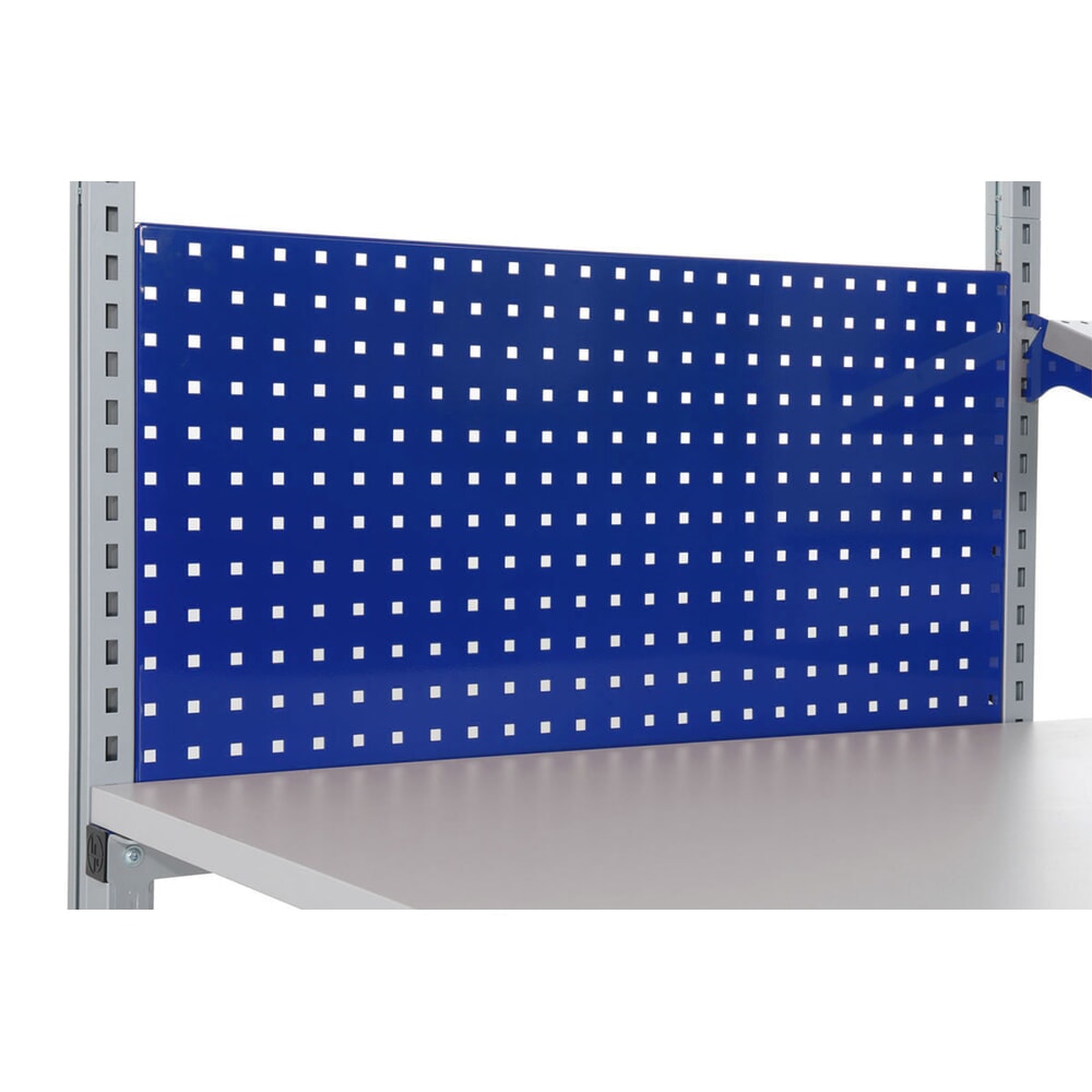 N° de l'image du produit 2 : Paroi arrière perforée pour les Rocholz tables d’emballage FLEX, H x l x P 100 x 1 000 x 30 mm