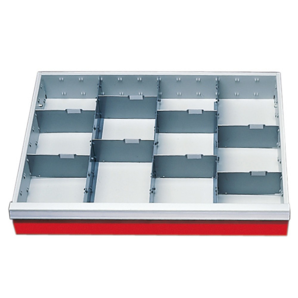 Illustration du produit: Paroi de séparation Bedrunka+Hirth, largeur 680 mm, pour une hauteur de façade de 100 mm