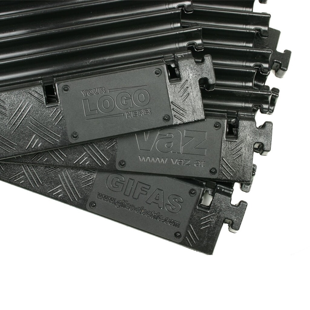 Passage de câbles Defender® MIDI 4C by Adam Hall, 4 canaux, noir/jaune N° de l'image du produit 3 : Passage de câbles Defender® MIDI 4C by Adam Hall, 4 canaux, noir/jaune