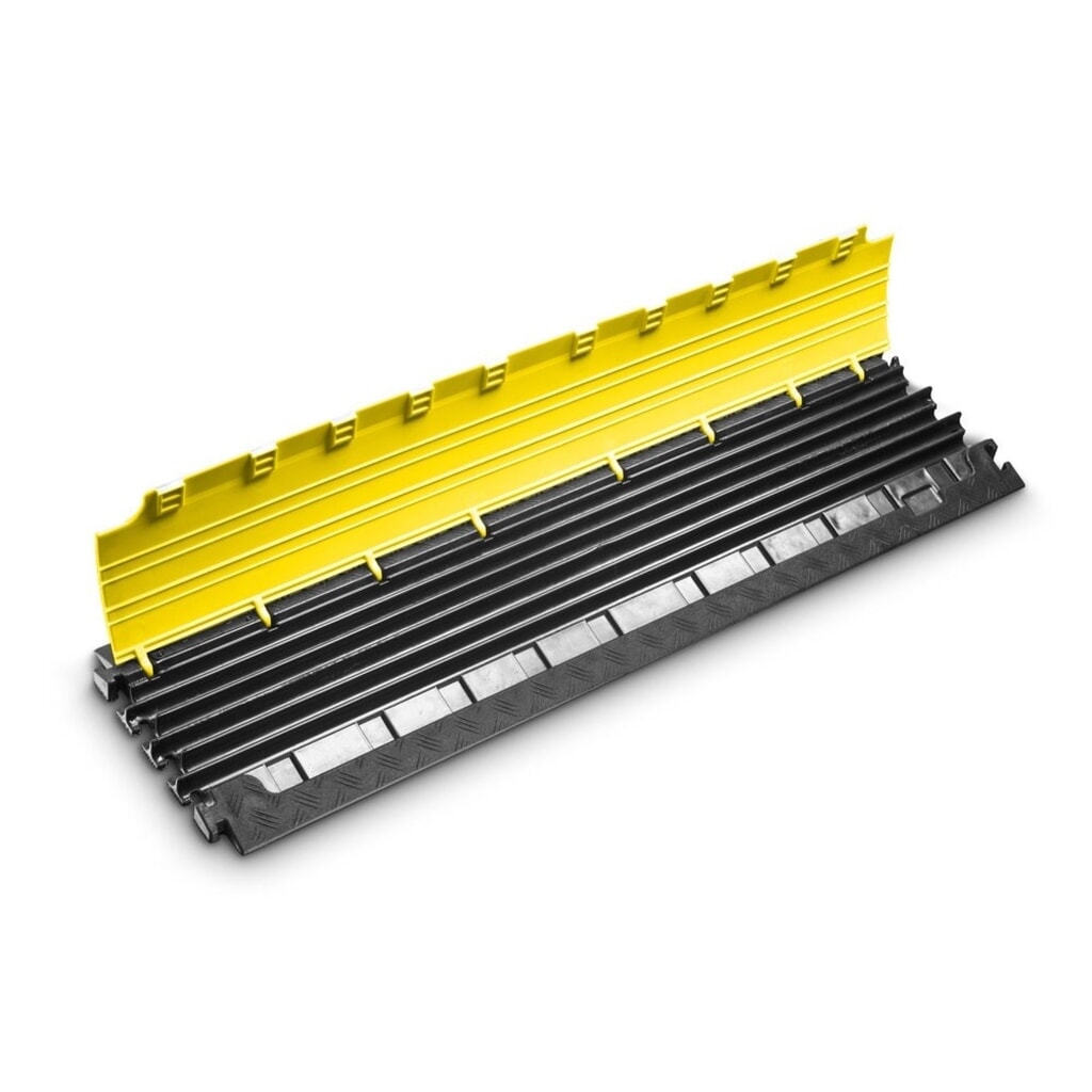 Passage de câbles Defender® NANO by Adam Hall, 6 canaux, noir/jaune N° de l'image du produit 4 : Passage de câbles Defender® NANO by Adam Hall, 6 canaux, noir/jaune