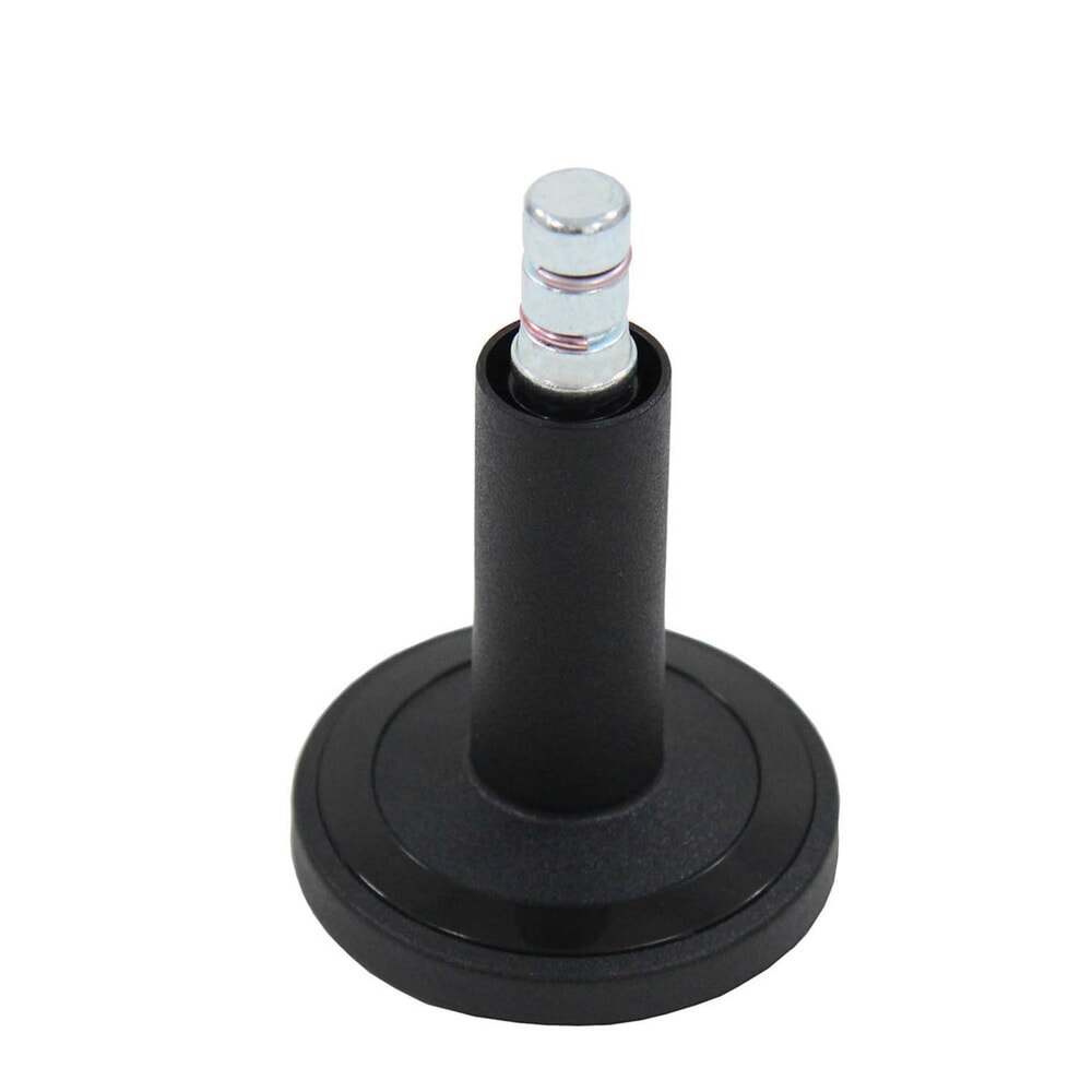 N° de l'image du produit 2 : 5x patins de sol hjh OFFICE STATO-M tige 11 mm / 60 mm pieds, (lot de 5), noir