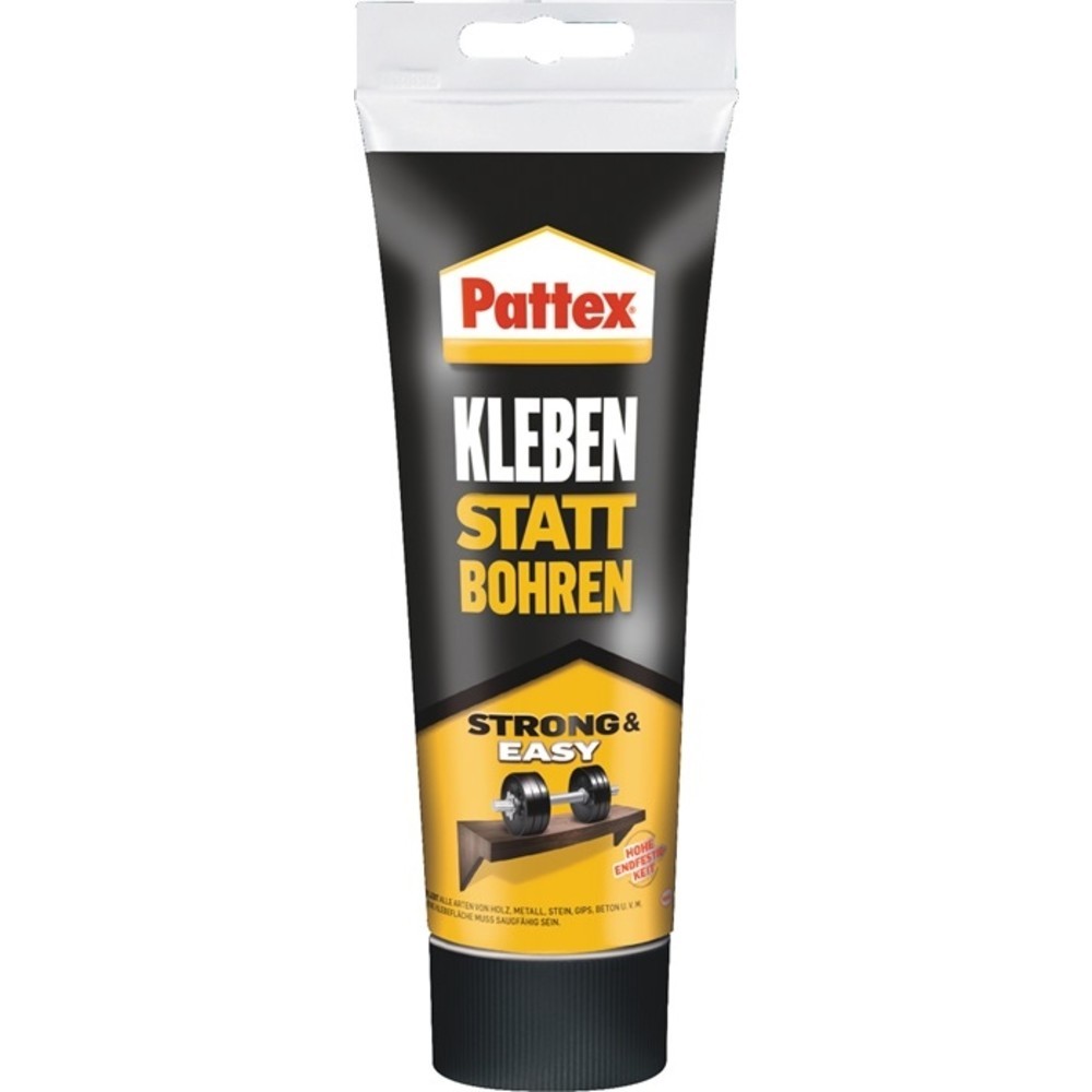 N° de l'image du produit 2 : Collage de colle de montage PATTEX au lieu de percer un tube blanc 250g